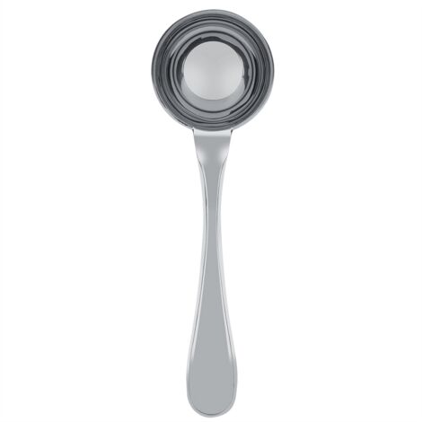 Langer, glatter Edelstahlgriff für Tee, Kaffee, Messlöffel, Esslöffel für Kaffee, Milchpulver, Gewürze – Silber, 15 ml (30 ml)