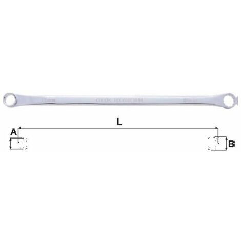Langer Sternschlüssel, 8x10  TENGTOOLS 630810FL 151610102