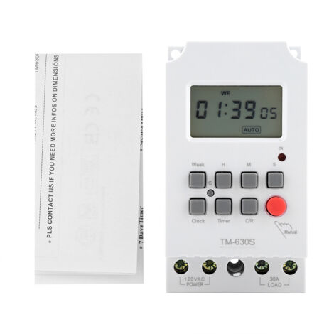 Langlebiger intelligenter 110-V-Digitalschalter mit programmierbarem Timer