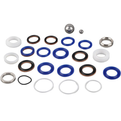 Langlebiges Reparaturset für Airless-Sprühpumpenzubehör aus Silikon, praktisch zu verwenden für 390 795 1095 3900 5900 7900, Ersatzpumpen-Reparaturset für Ultra 390 FLITI