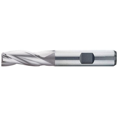 Langlochfräser lang HSS-Co8 DIN 1835 B 3-Schneiden FORUM 4,0 mm
