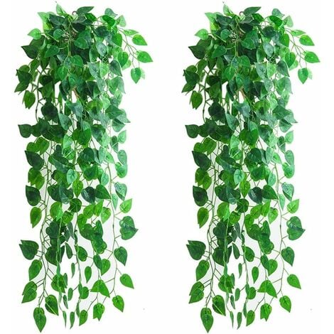 2M Leaf Vine Artificial Hanging Plants Liana Silk Fake Ivy Leaves for