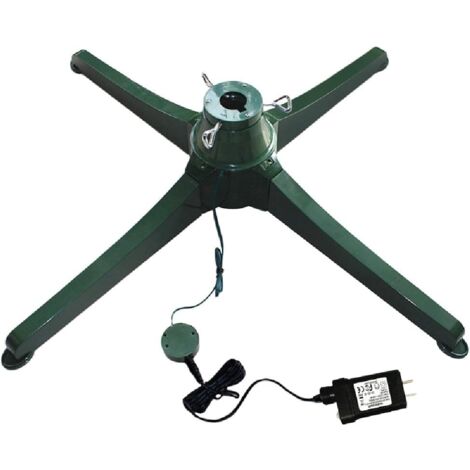 LangRay Base Girevole per Albero di Natale per Alberi Artificiali Base Girevole per Albero di Natale Elettrico per la Casa 60 cm-RAPANDA