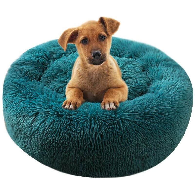 

Cesta redonda de felpa para gatos para animales, gatos y perros pequeños, cojín de cama para gatos, cama para perros, se adapta al sofá Nest XH062