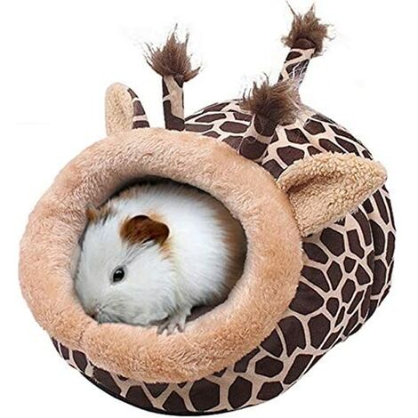 main image of "LangRay Chinchilla Hedgehog Guinea Pig Bed Accessories Cage Toys Bearded Dragon House Hamster Supplies Habitat Ferret Rat #1-L"