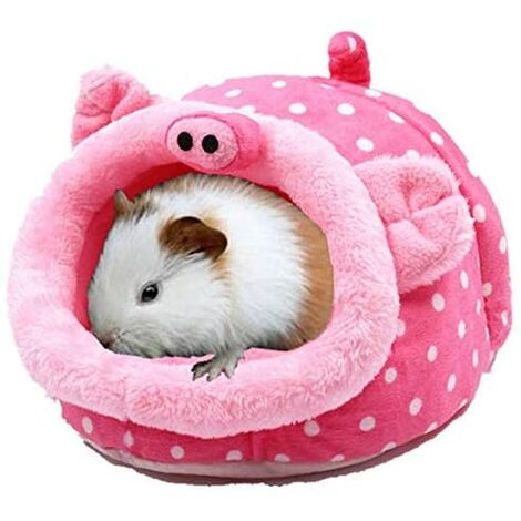 main image of "LangRay Chinchilla Hedgehog Guinea Pig Bed Accessories Cage Toys Bearded Dragon House Hamster Supplies Habitat Ferret Rat #2-S"