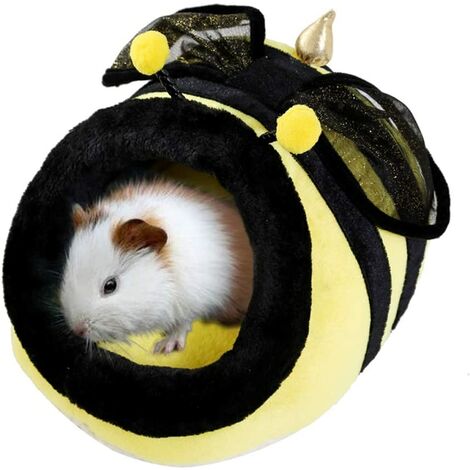 main image of "LangRay Chinchilla Hedgehog Guinea Pig Bed Accessories Cage Toys Bearded Dragon House Hamster Supplies Habitat Ferret Rat #4-S"
