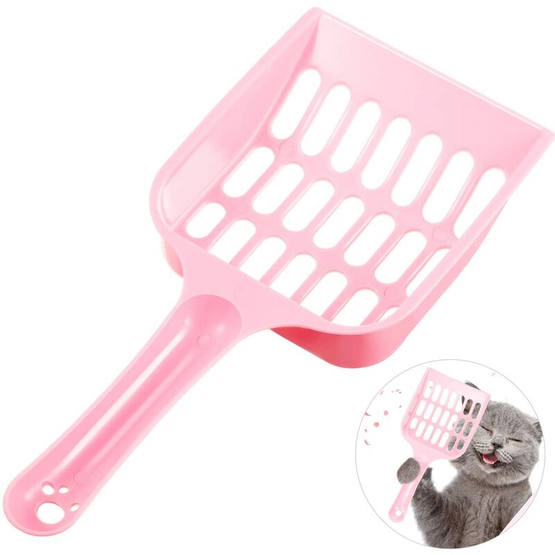 

de plástico para arena para gatos, para gatos, para gatos, para arena, para mascotas, para limpieza de inodoros, arena para gatos