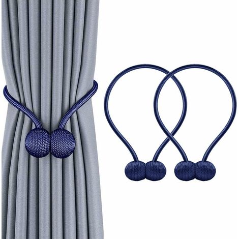 LangRay Embrasse pour Rideaux, Aimanté Embrasse Rideau Aimantee Attache Rideau pour Décoration de Bureau Maison C