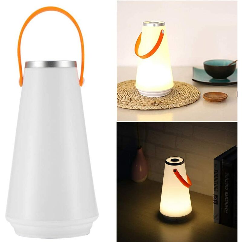 Home Wireless LED Night Table Lamp USB Rechargeable Touch Switch Light Switch for Outdoor Camping - Langray