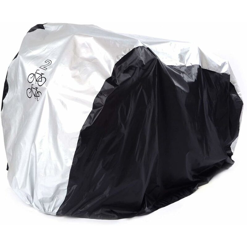 Housse Velo Exterieur Anti-UV Protection Poussière Résistant Impermeable Pluie pour de Vélo Bicyclette Cycle Scooter Couvre Route Montagne étanche