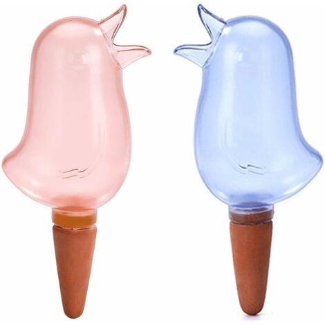 LangRay Irrigation Goutte Kit 2 Pcs Jardin arroseur goutteur Outil d'arrosage Distributeur Eau Plantes et Fleurs Appareil dArrosage Egouttement Automatique pour Plante dIntérieur Pendant Vacances ou Voyage