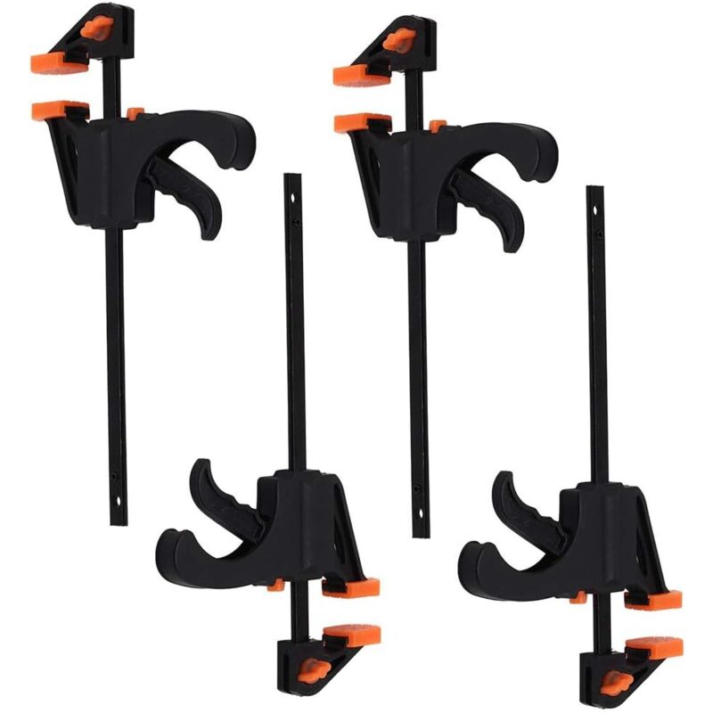 Lot de 4 Serre-Joints à Serrage Rapide 60 mm x 300 mm-