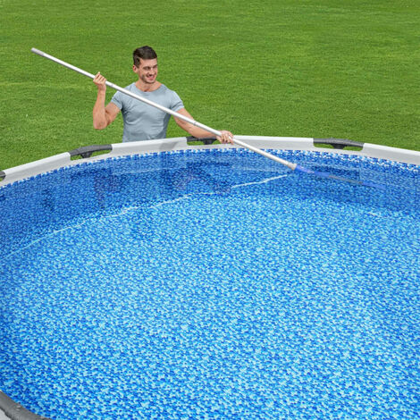 Aspirateur de piscine hors sol bleu Blooma 0,75CV