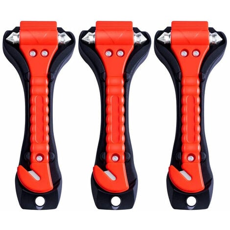 Taglia Cinture Di Sicurezza E Rompivetro Emergency Safety Hammer Accessori  per auto Auto di Fuga Strumento Auto Kit Di Sicurezza : : Auto e  Moto