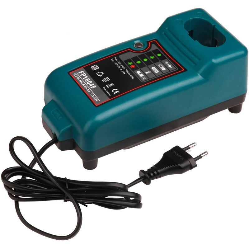 

NI-CD y NI-MH Cargador de batería para Makita Charger DC18RA, DC18SE, DC1414 7.2V-18V Batería de repuesto Herramienta eléctrica Cargador de batería