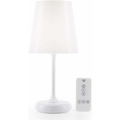 main image of "LangRay Night Light 3 Lighting Modes, Bedside Lamp Touch Control & Remote Control, Smart Timing, Smooth Light for Baby Room, Living Room, Garage, Warm White"