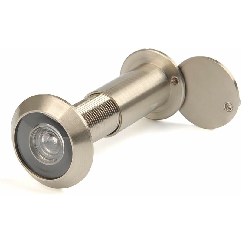 Peephole Door Stainless Steel 35-55mm (?16mm) with 200 Degree HD Vision Home Security for Home Office Hotel Doors, Peephole for Entrance Door for
