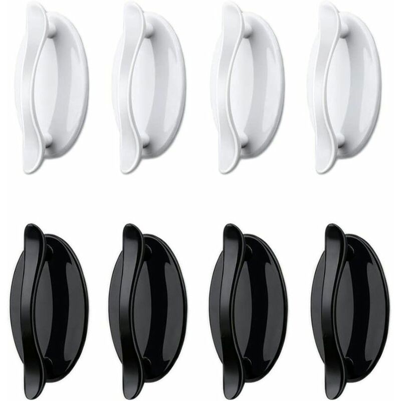 Great Fair - Pomelli per Mobili 8 Pz Bianco