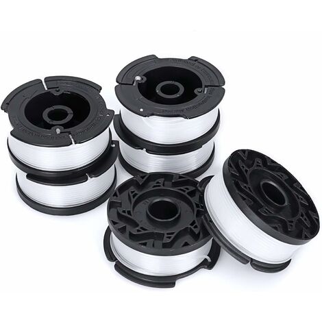 for Black+decker Pack Of 6 Grass Trimmer Replacement Spools, Self