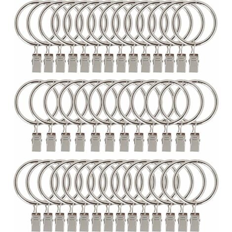 Shower Curtain Hooks, 12 Pcs Shower Curtain Rings, Stainless Steel Roller  Rust-Resistant Balance Sliding Anti-Drop Double Shower Hooks for Curtain  Bathroom Shower Curtains (Chrome)