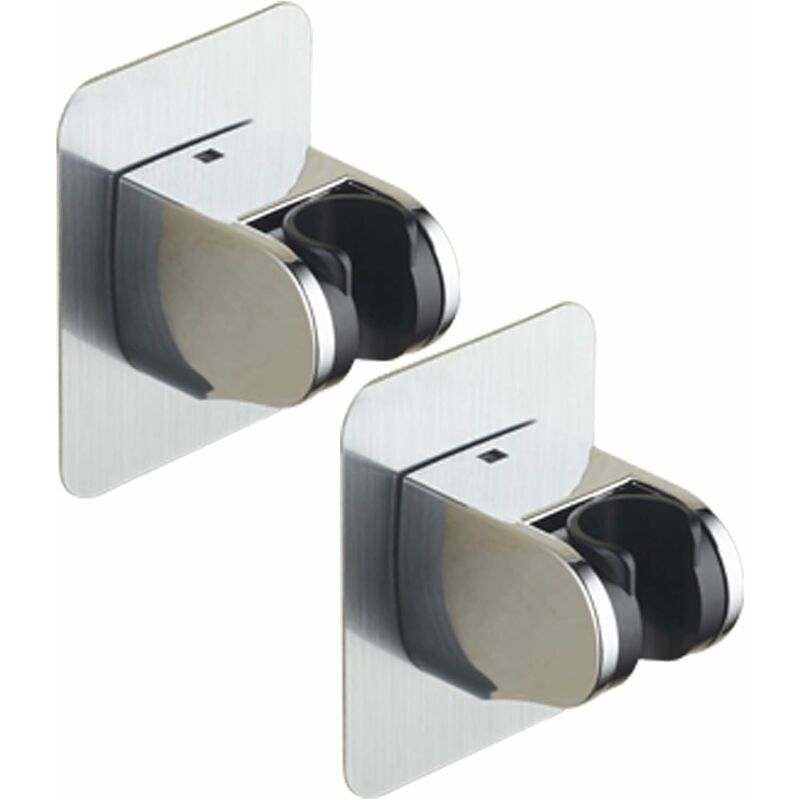 

Soporte para ducha de mano sin taladro - Ángulo ajustable - Superpotencia - Impermeable - Paquete de 2