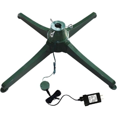 LangRay Support rotatif pour sapin de Noël - Base pour arbres artificiels - Électrique - Rotatif - Pour la maison - 60cm-RAPANDA