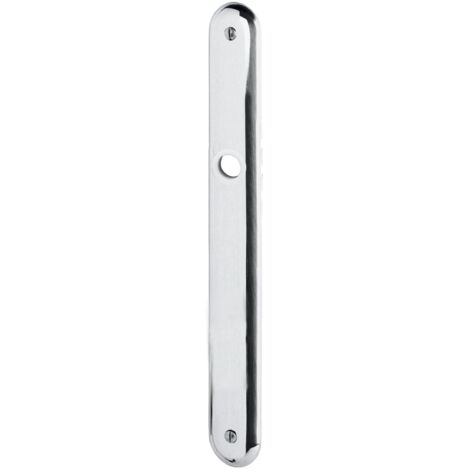 Langschild ELEGANT WG 500, ungelocht, Alu poliert