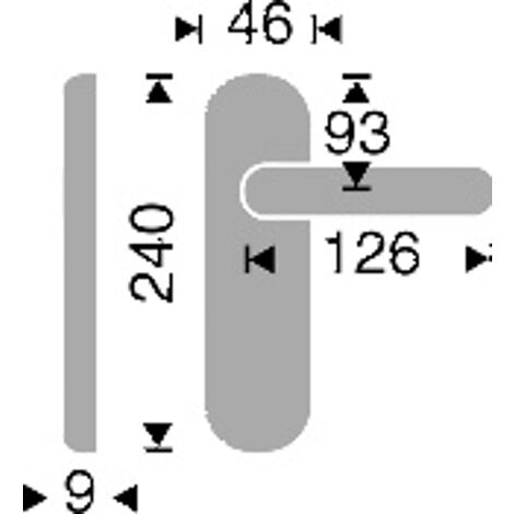 Langschild Hoppe 273P PZ88,  F1