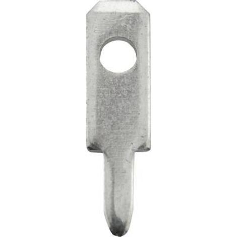 LANGUETTE 2.8 X 0.8 MM VOGT VERBINDUNGSTECHNIK 378008,68 180 ° NON ISOLÉ MÉTAL 100 PC(S)