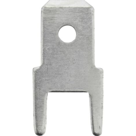 Languette 4.8 x 0.8 mm Vogt Verbindungstechnik 382508.28 180 ° non isolé métal 100 pc(s)