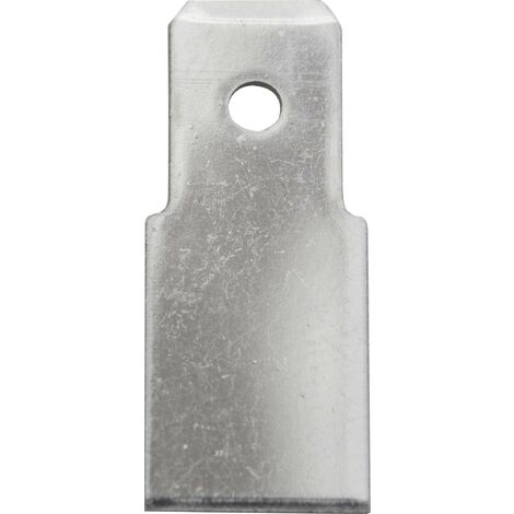Languette 6.3 x 0.8 mm Vogt Verbindungstechnik 3840.80 180 ° non isolé métal 1 pc(s) A585681