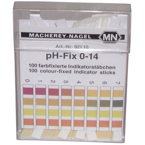 Languette de papier pH 1 à 14 - DIFF