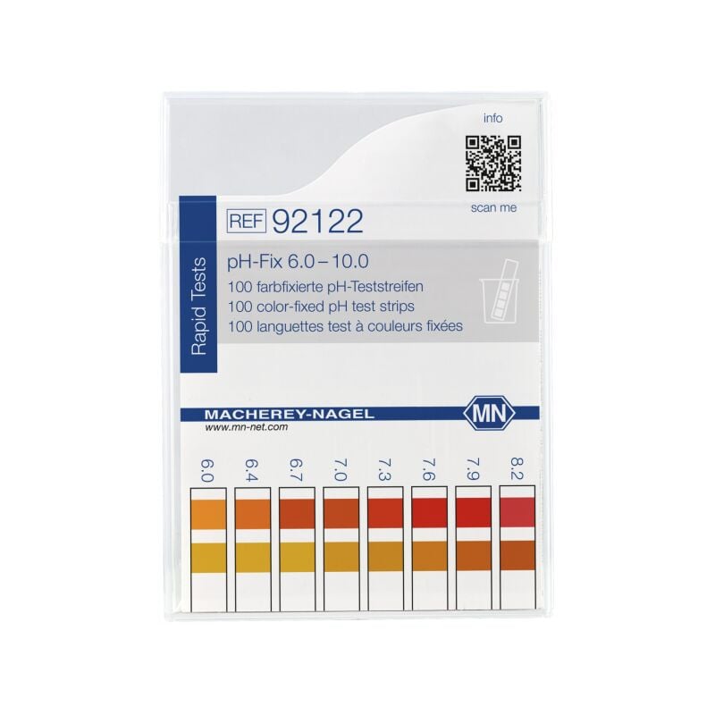 Languettes pH, pH‑Fix 6,0–10,0