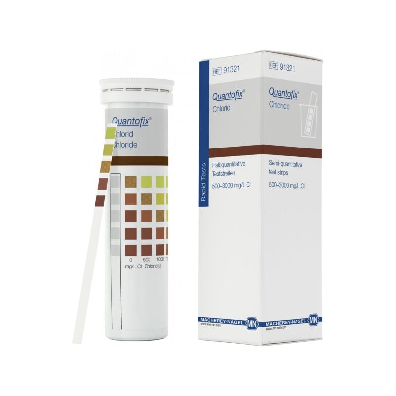 Macherey-nagel - Languettes test semi-quantitatives quantofix Chlorure