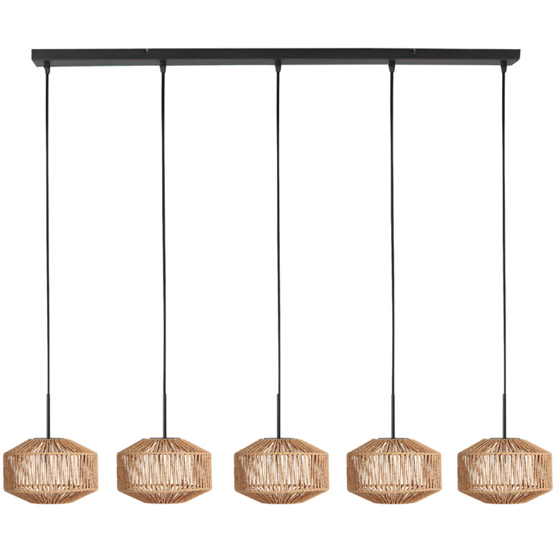 Mexlite - suspension - HaloSwap - naturel noir - coton - grande Mexlite - suspension - HaloSwap - naturel noir - coton - grande