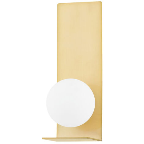 Lani Applique murale à 1 lumière en laiton, verre, 2700K