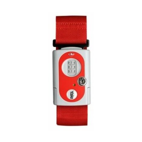 Laniere/Sangle de bagage 50mm, "travel sentry approved ",combinaison 3 chiffres - FICHET -