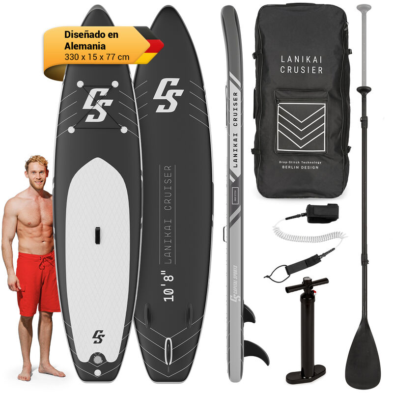 

Capital Sports - Lanikai Cruiser 10.8 Tabla de SUP inflable Juego de tabla SUP 330x77x15