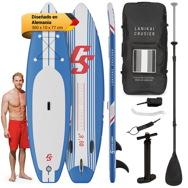 

Lanikai Cruiser 9.8 Tabla de SUP inflable Juego de tabla SUP 305x77x10