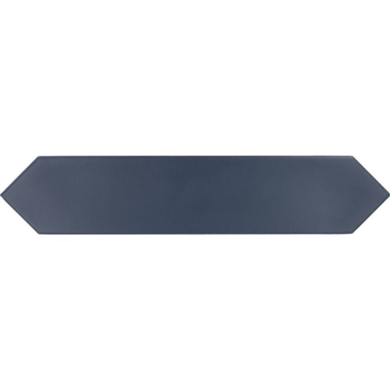 Carrelage mur faience forme navette 5x25 cm mate lanse navy (vendu par boite de 0,50m2)