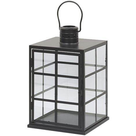 Lantern BINTAN Metal 33 cm Black