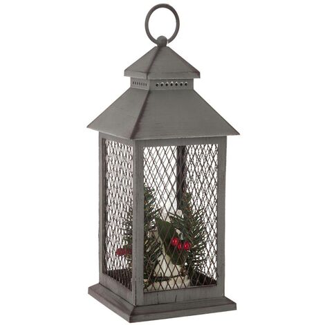 Lantern wire mesh 3 led 48 pezzi - Feeric lights & christmas