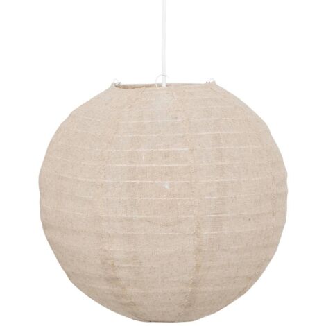 Lanterna a sfera giapponese jordy beige d35cm - Atmosphera créateur d'intérieur