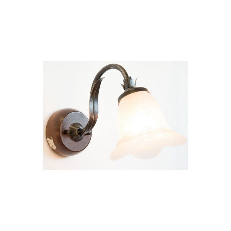 Image of Cruccolini - Lanterna applique fascino ferro battuto lanterna applique lampione lampade