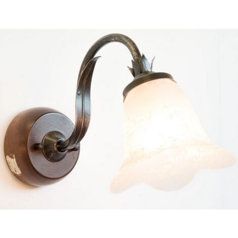 LANTERNA APPLIQUE FASCINO FERRO BATTUTO LANTERNA APPLIQUE LAMPIONE LAMPADE