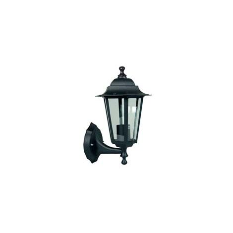 LANTERNA CON BRACCIO INFERIORE MODELLO BERLINO  60w IP44 mm.215x325h. colore nero    SYNTESY