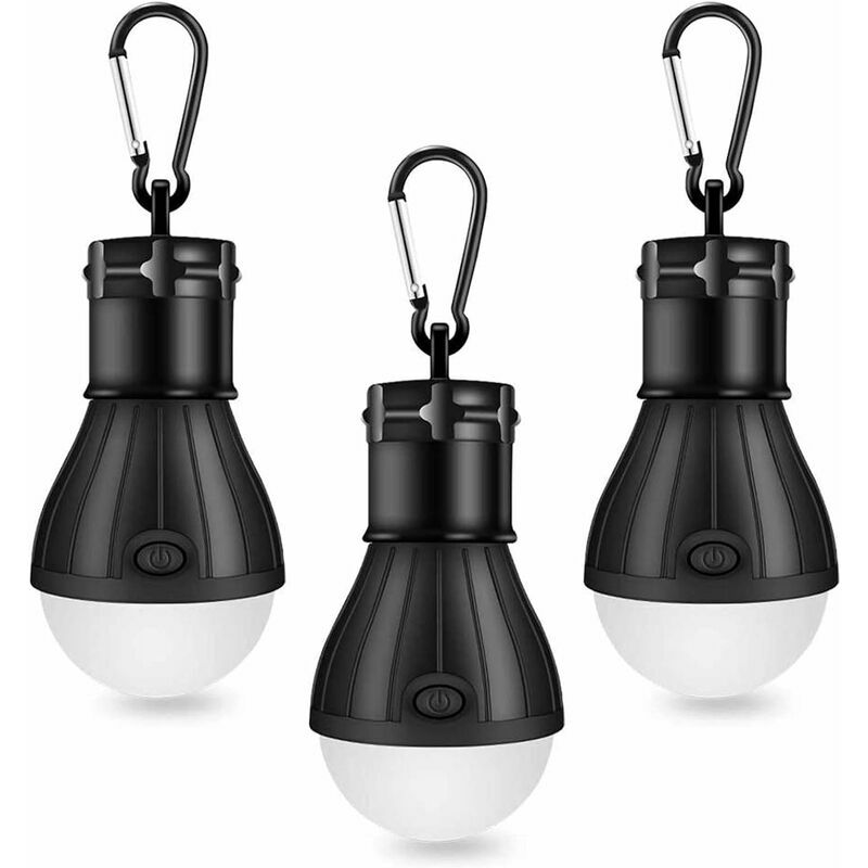 Image of Lanterna da campeggio a LED, Lampada da campeggio a LED Lanterna ultra luminosa Lampada portatile per campeggio Bivacco Pesca Caccia Alpinismo