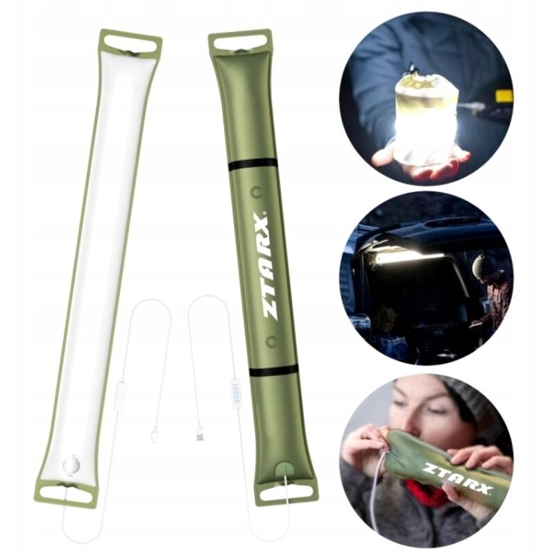 Lanterna da campeggio gonfiabile a LED USB