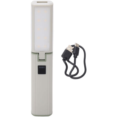 Lanterna da campeggio IPX4, lampada da campeggio COB ricaricabile per esterni, paralume pieghevole, torcia multifunzionale con gancio
